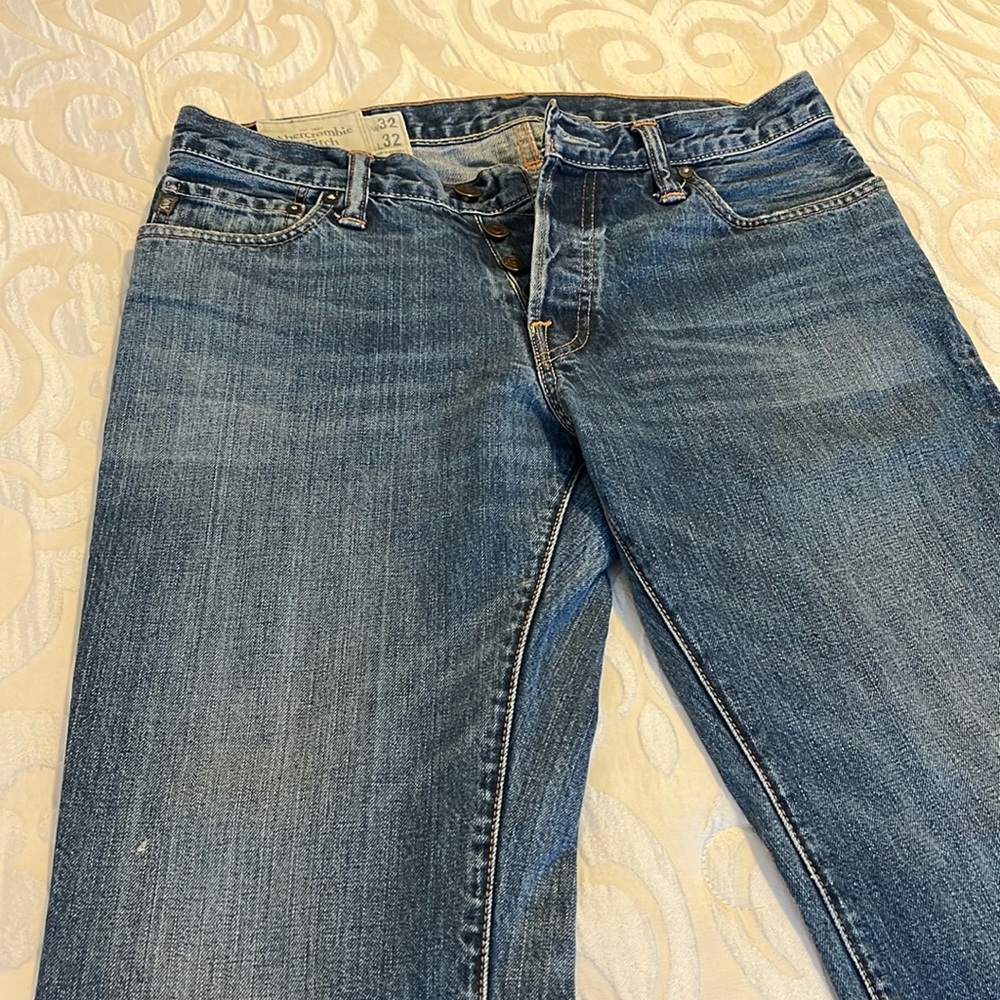 Abercrombie Men’s Straight Boot Cut Jeans